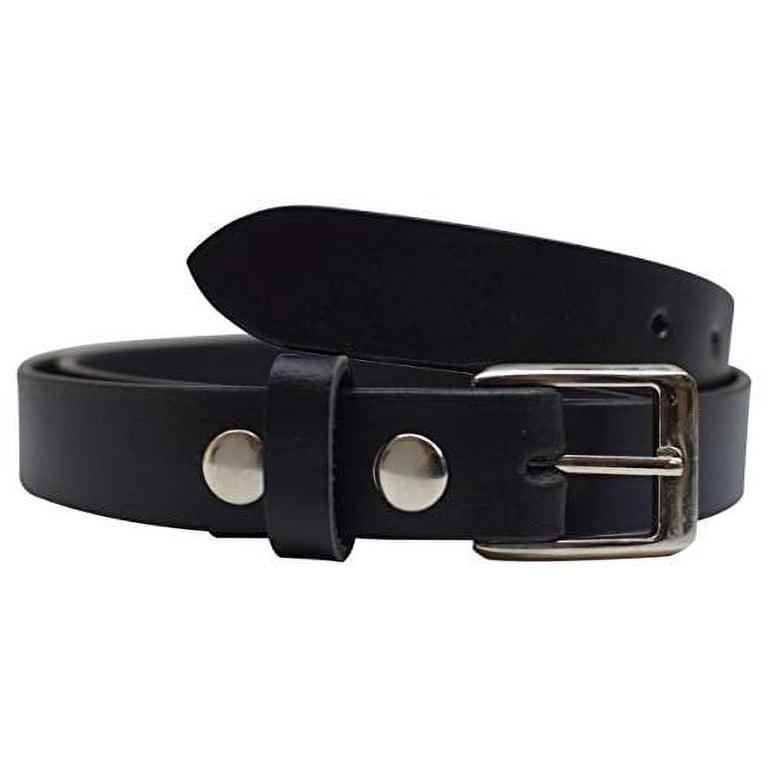 Men's Genuine Full Grain Leather Black Casual Dress Belt with Removable Buckle - Walmart.com Men's Genuine Full Grain Leather Black Casual Dress Belt with Removable Buckle - Walmart.com
