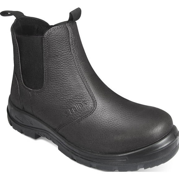 S Fellas by Genuine Grip 6045-9.5M Mens Hercules Soft Toe Twin-Gore Boots  Black - Size 9.5