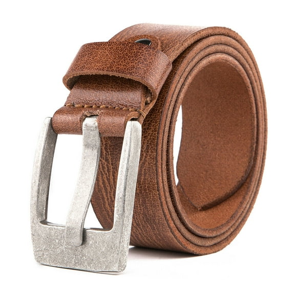 Men’s Genuine Leather Casual Dress Jeans Belts for Men 1.5inch Wide
