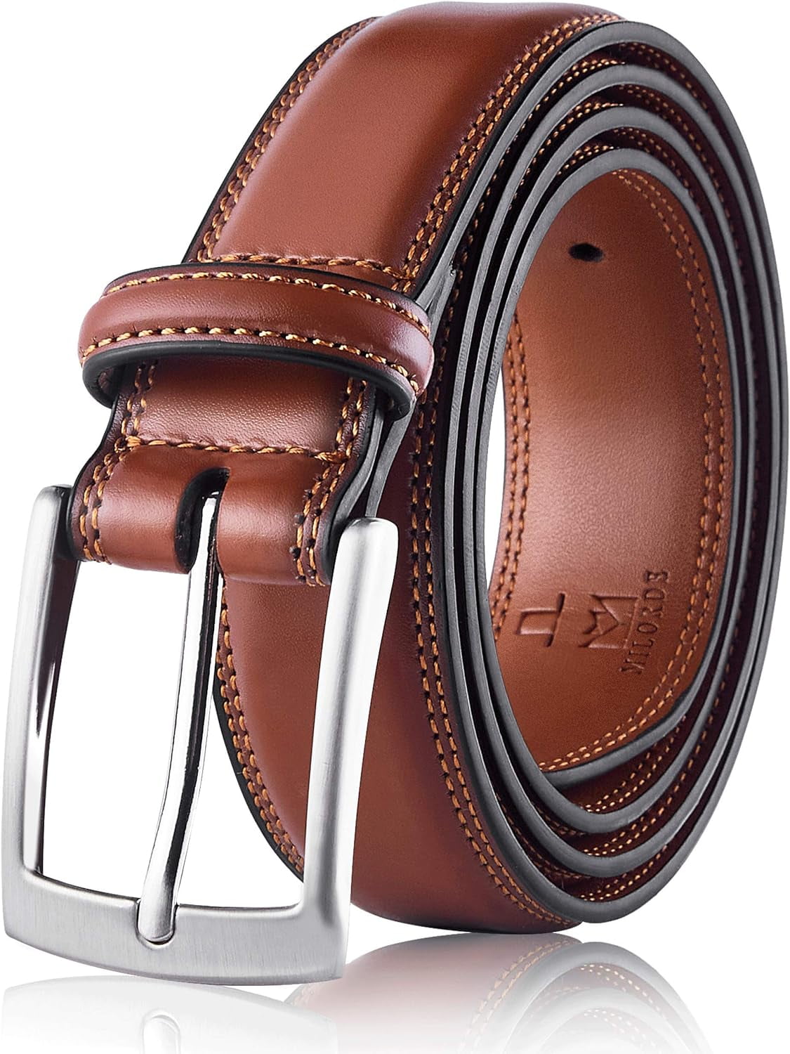 Men's Genuine Leather Dress Belt, Handmade, 100% Cow Leather, Fashion &  Classic Designs for Work Business and Casual - Walmart.com