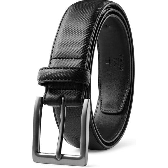 Men's Genuine Leather Dress Belt, Handmade, 100% Cow Leather, Fashion & Classic Designs for Work Business and Casual