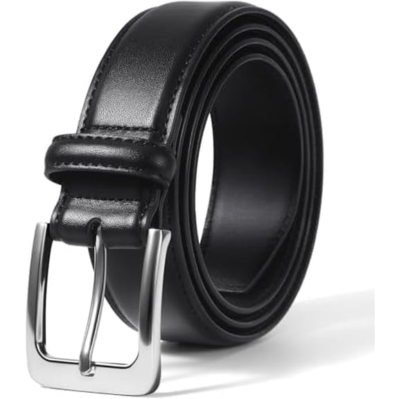 Men's Genuine Leather Dress Belts, Handmade Classic Every Day Leather Jeans Belt for Men Work Business Casual