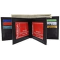 thumbnail image 1 of Men's Genuine Leather Multi Pocket 3 ID Windows Wallet 1852 CF, 1 of 47