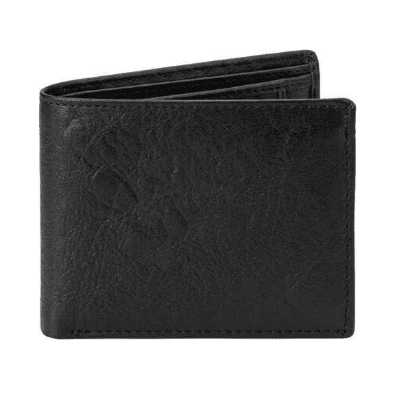 Men's Genuine Leather Wallet | Slim Bi-Fold Wallet with Multiple Card Slots & Cash Compartment | Durable Everyday Wallet for Men| W29-Black