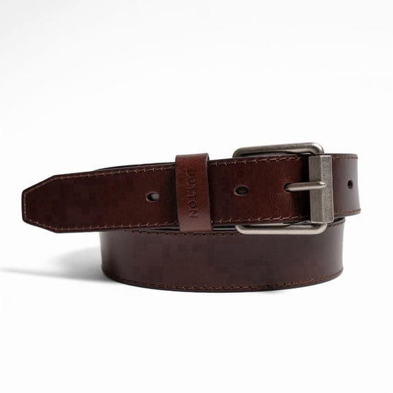Men’s Genuine Leather Workwear Belt BROWN