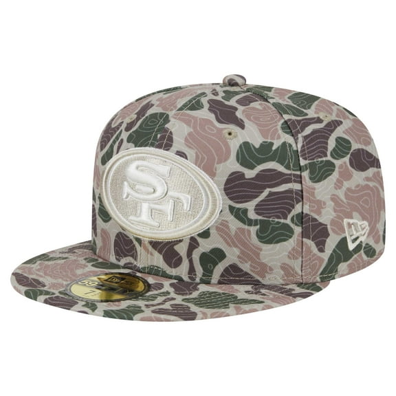 Men's New Era  San Francisco 49ers Geo Camo 59FIFTY Fitted Hat