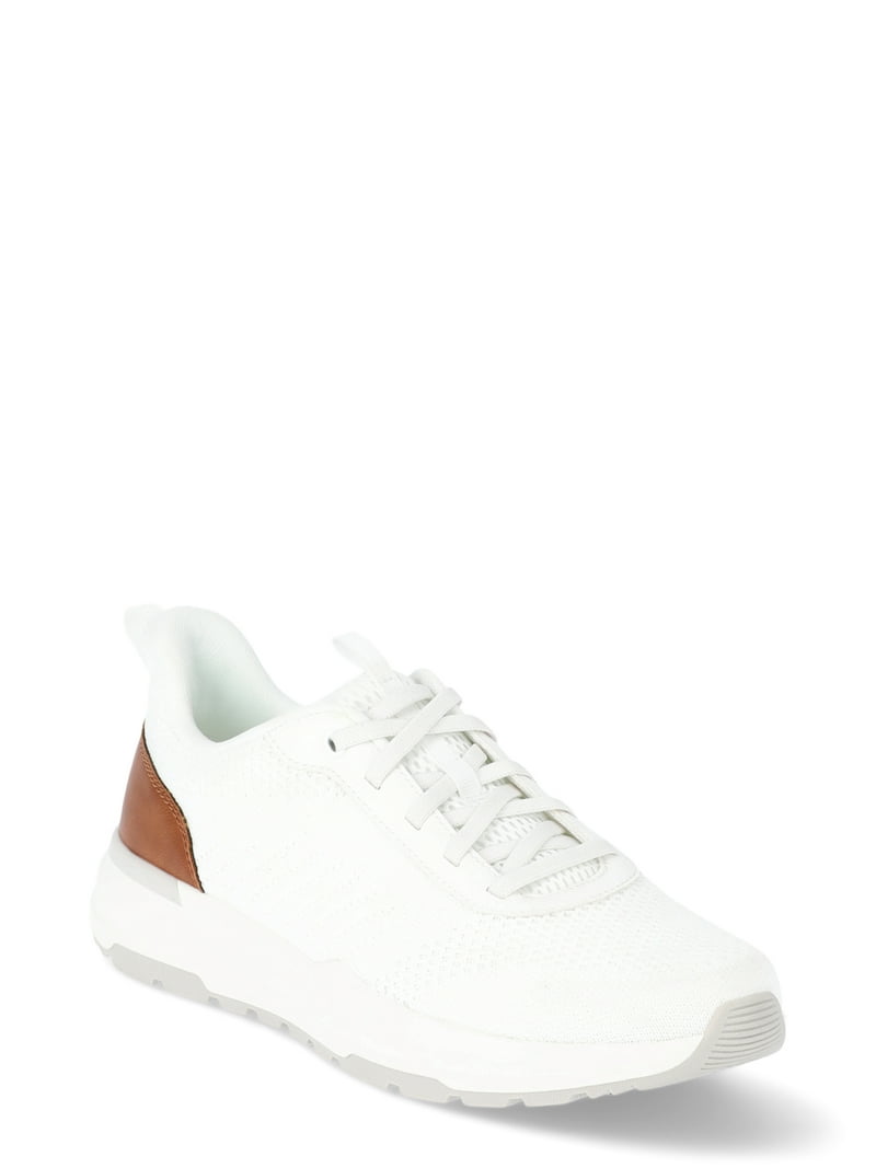 ?Men\'s White Knit Pull on Comfortable Elastic Adjustable Non Slip Shoes SAOLA Shoe Men Cannon Knit 2.0 White main image 2