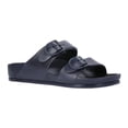 thumbnail image 1 of George Men's Two Buckle Slide Sandals, 1 of 6