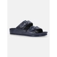 thumbnail image 1 of George Men's Two Buckle Slide Sandals, 1 of 6