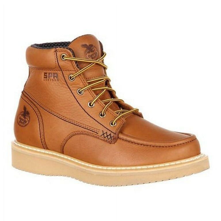 Men s Georgia Boot GB00256 Wedge Steel Toe Work Boot Walmart