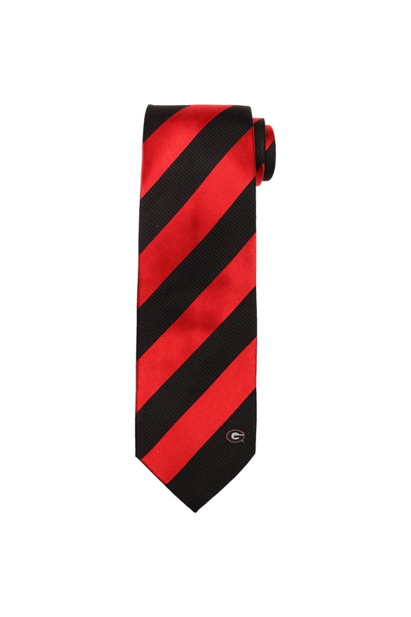 Men's Georgia Bulldogs Regiment Woven Silk Tie