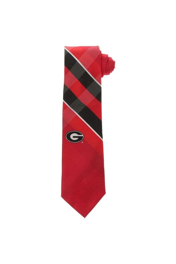 Men's Georgia Bulldogs Woven Poly Grid Tie