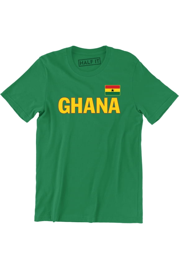 Men's Ghana Flag Football Africa Cup Of Nations 2019 Vintage Country T-Shirt