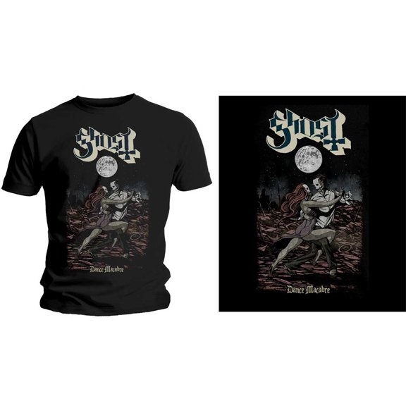 Men's Ghost Dance Macabre Slim Fit T-shirt X-Large Black