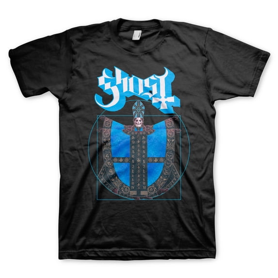 Men's Ghost Vitruvian T-shirt X-Large Black