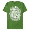 thumbnail image 1 of Men's Ghostbusters Ain't Afraid Ghost Collage Graphic Tee Kelly Green Medium, 1 of 5