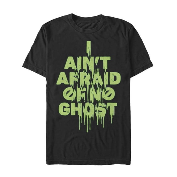 Men's Ghostbusters Ain't Afraid of No Ghost Graphic Tee Black Medium