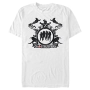 Men's Ghostbusters Character Stamp Graphic Tee White Medium