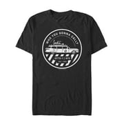 Men's Ghostbusters Ecto-1 Wagon Logo Graphic Tee Black Large