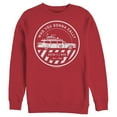 thumbnail image 1 of Men's Ghostbusters Ecto-1 Wagon Logo  Sweatshirt Red Large, 1 of 4