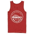 thumbnail image 1 of Men's Ghostbusters Ecto-1 Wagon Logo  Tank Top Red Medium, 1 of 4