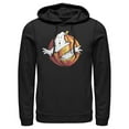 thumbnail image 1 of Men's Ghostbusters Halloween Pumpkin Logo  Pull Over Hoodie Black 2X Large, 1 of 4
