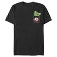 thumbnail image 1 of Men's Ghostbusters Pocket Slimer Graphic Tee Black X Large, 1 of 5