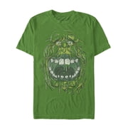 Men's Ghostbusters Slimer Drip Face Graphic Tee Kelly Green Small