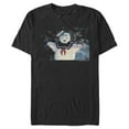 thumbnail image 1 of Men's Ghostbusters Stay Puft Marshmallow Man Poster  Graphic Tee Black Medium, 1 of 5