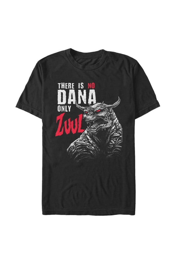 Men's Ghostbusters There is No Dana Only Zuul Graphic Tee Black 3X Large