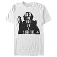 thumbnail image 1 of Men's Ghostbusters Venkman Black Silhouette  Graphic Tee White Small, 1 of 5