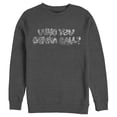 thumbnail image 1 of Men's Ghostbusters Who You Gonna Call Collage  Sweatshirt Charcoal Heather 3X Large, 1 of 4