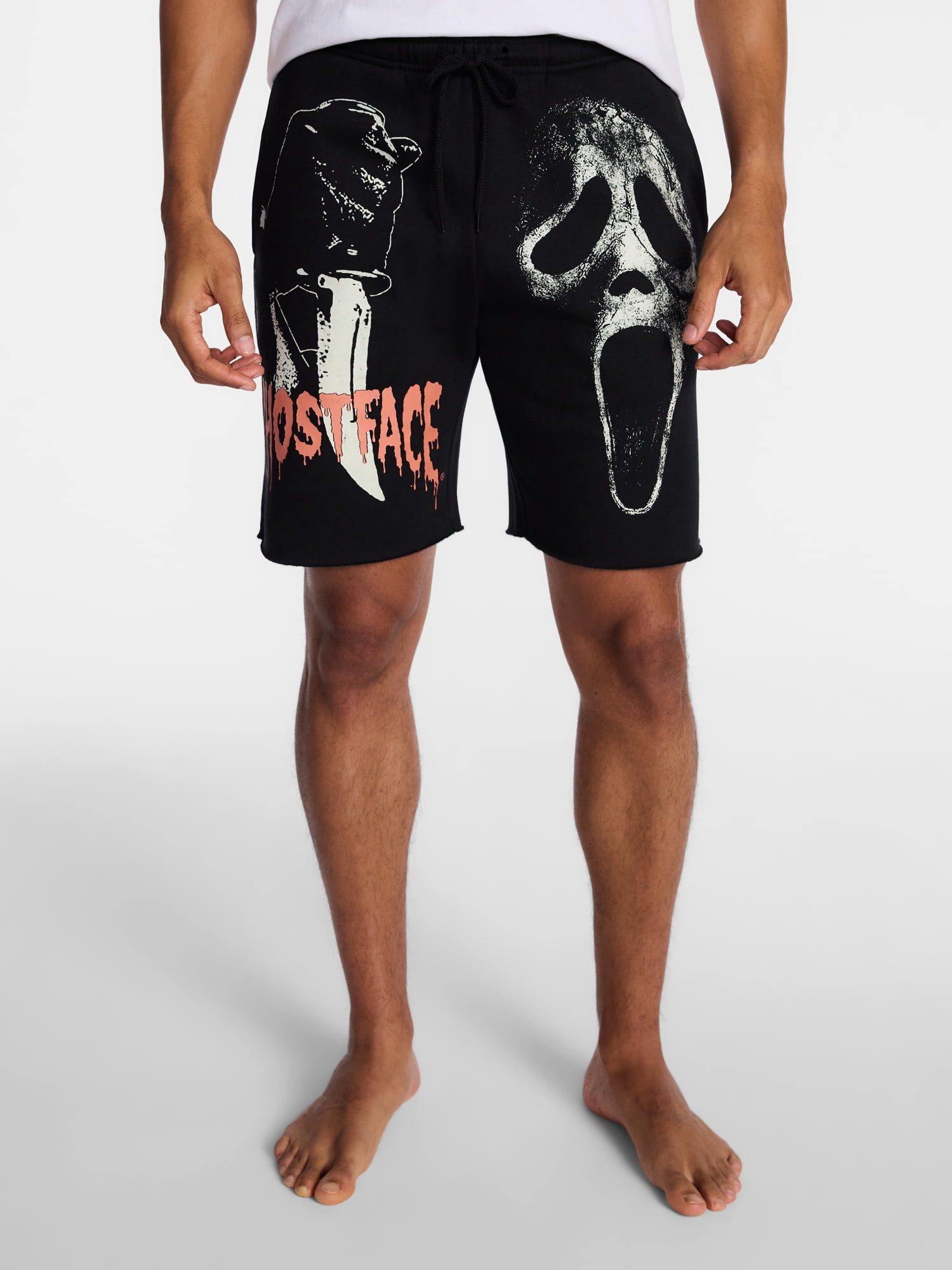 Ghostface Men's Sleep Shorts, Sizes S-2XL