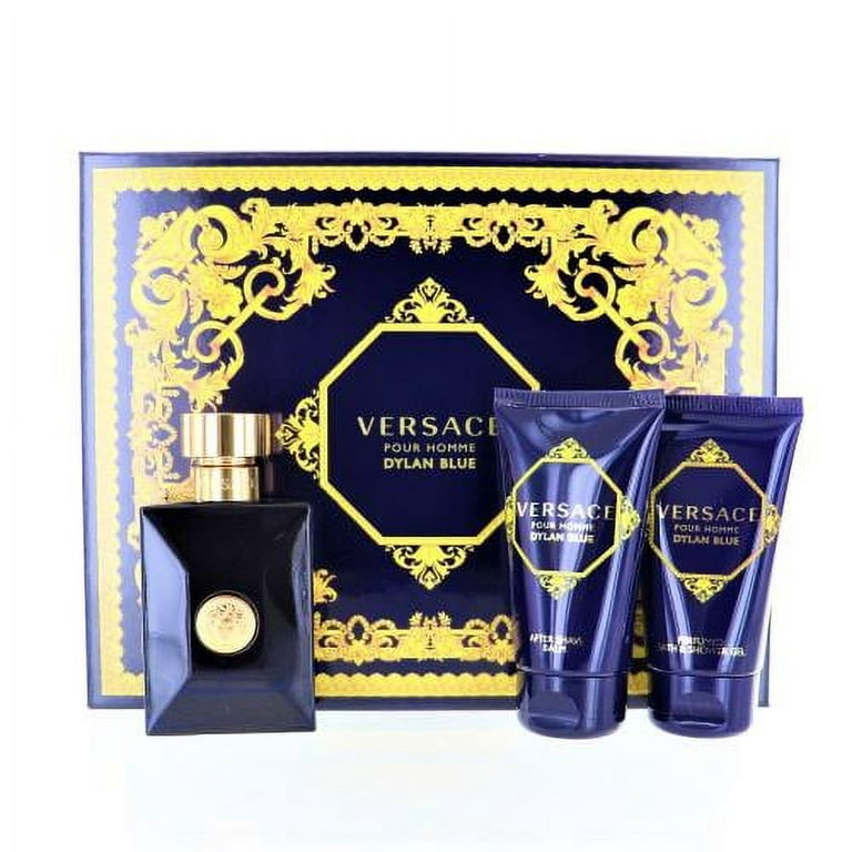 Dylan Blue 3 Piece Gift Set By Versace (Mens)