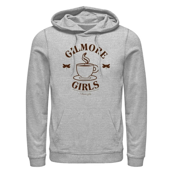 Men's Gilmore Girls Coffee and Gilmore Logo Pull Over Hoodie