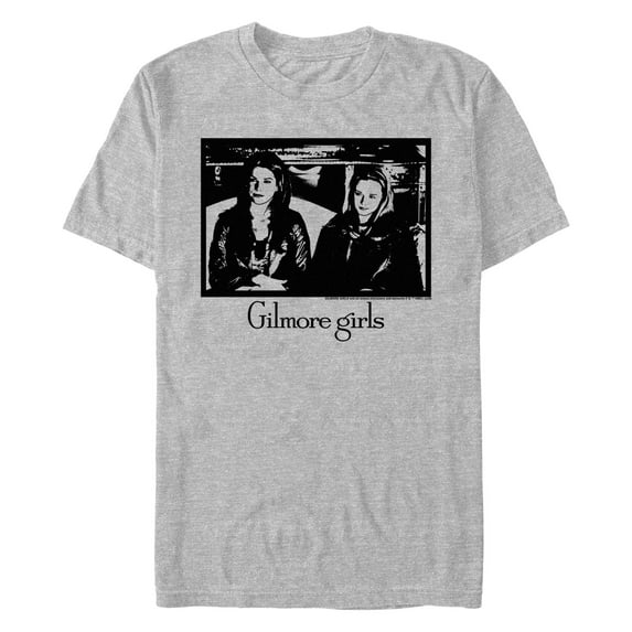 Men's Gilmore Girls Lorelai and Rory Portrait  Graphic T-Shirt