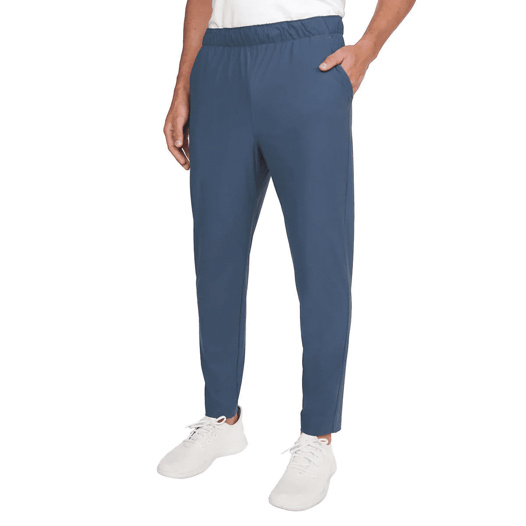 Men's Glacier Performance Pants, Moisture-wicking, Comfort Waistband and  Drawcord, 4-way Stretch, Zipper Pockets, Lightweight Everyday Pant 