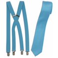 thumbnail image 1 of Men’s Glacier Suspenders & Satin Skinny Tie Collection by Spencer J’s, 1 of 3