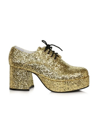 Gold platform shoes shop