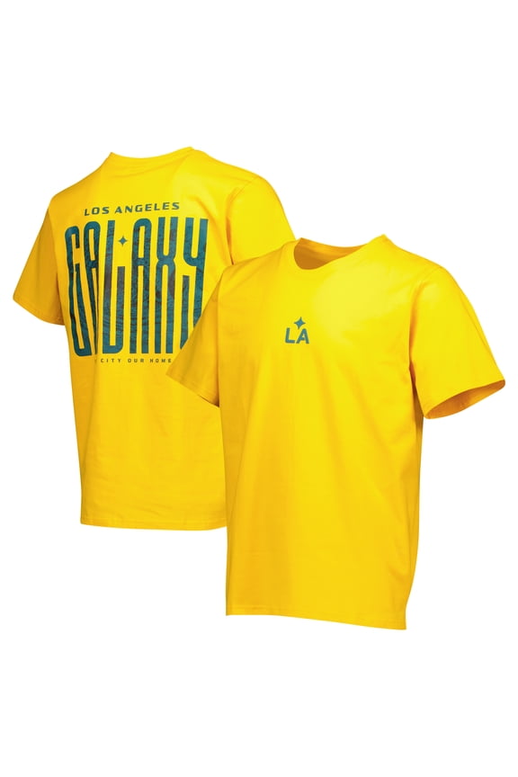 Men's Gold LA Galaxy Street Heavyweight Relaxed T-Shirt