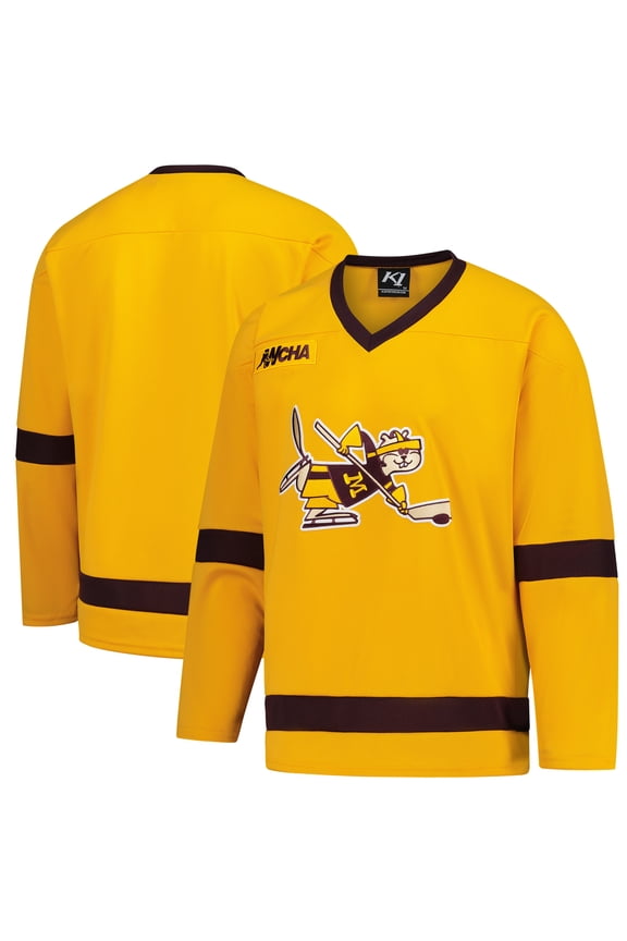 Unisex Gold Minnesota Golden Gophers 25th Anniversary Women's Hockey Team Jersey