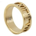 thumbnail image 1 of Men's Gold Plated Stainless Steel Fancy Band., 1 of 3
