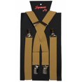 thumbnail image 1 of Men’s Gold Suspender ie in a variety of colors by Spencer J’s Signature Satin Collection, 1 of 6