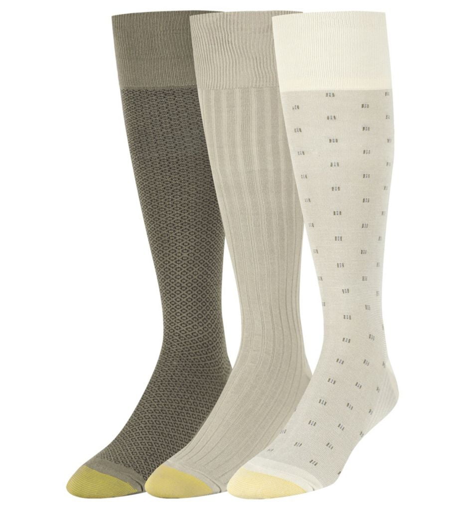 gold toe dress socks over the calf Chromo Socks in Cotton - Navy | Loafer Socks main image 1