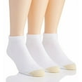 thumbnail image 1 of Men's Gold Toe 2185P Ultra Tec No Show Socks - 3 Pack (White O/S), 1 of 2