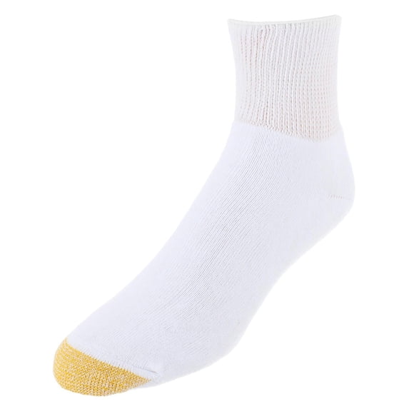 Gold Toe Non-Binding Quarter Full Cushioned Socks (3 Pair) (Men)