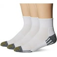 thumbnail image 1 of Men's Gold Toe 3015P Outlast Quarter Socks - 3 Pack (White O/S), 1 of 2