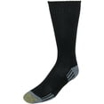 thumbnail image 1 of Men's Gold Toe 3016S Outlast Crew Socks - 3 Pack (Black O/S), 1 of 2