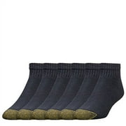 GOLDTOE Men's Gold Toe Cotton Quarter Extended 656PE (6 Pairs)