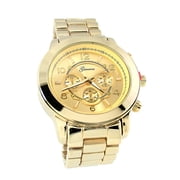 Men s Gold-Tone Business & Clubbing Watch45mm 14mm thick.